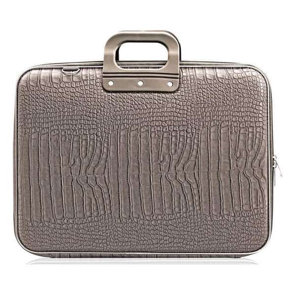 Bombata COCCO 17 inch Laptoptas Kunstleer - Taupe