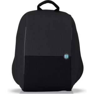 MetroBag Anti-diefstal Rugzak 15 inch laptopvak - Black Asphalt