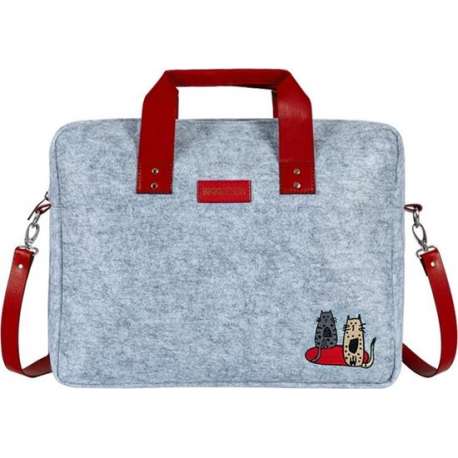 BiggDesign Cats - Laptoptas Dames - Laptophoes - 17.3 inch