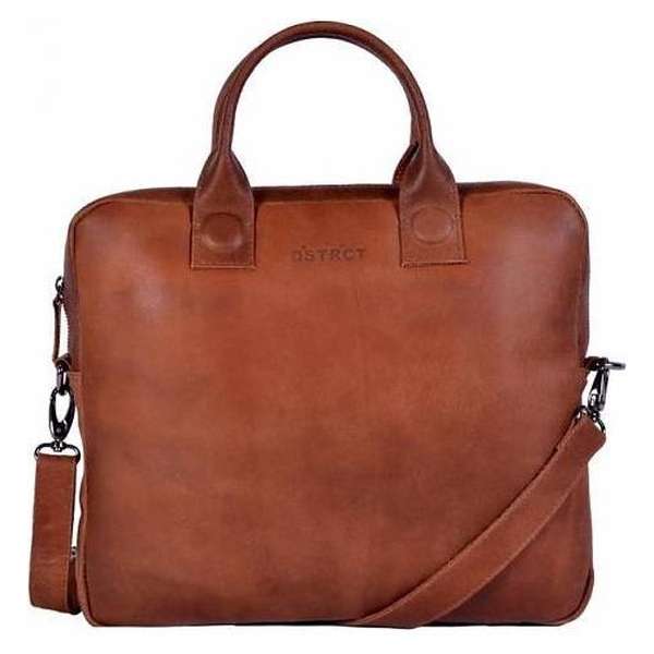 DSTRCT Fletcher Street Laptoptas - 13,3 inch - Cognac