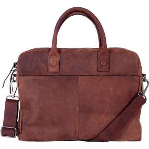 DSTRCT Wall Street Laptoptas - 15,6 inch - Bruin