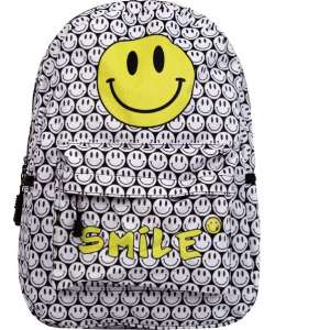 GoPa Rugzak kinderen | Schooltas | Rugtas | Smiley | Geel | Smile | Boekentas