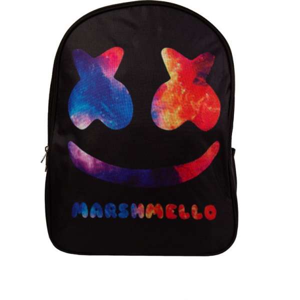 GoPa Rugtas | Marshmello gezicht | Music | 18 Liter | Schooltas | Backpack | Rugzak