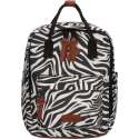 Enrico Benetti Londen 46149 Rugtas met tablet vak - Zebra Print