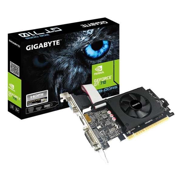 Gigabyte GV-N710D5-2GIL videokaart GeForce GT 710 2 GB GDDR5