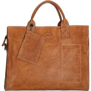 Micmacbags Golden Gate Laptoptas 15.6 inch - Donkerzand