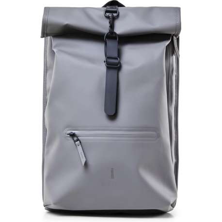 Rains Roll Top Rucksack Tas Unisex - One Size - Grijs