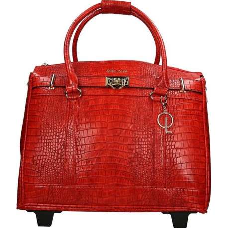 Olivia Lauren Louna laptop trolley red