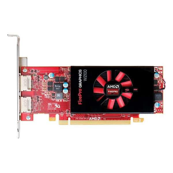 HP AMD FirePro W2100 2-GB grafische kaart