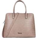 Wimona Luisa 5004 Schoudertas / Laptoptas - 15 inch - Licht Taupe