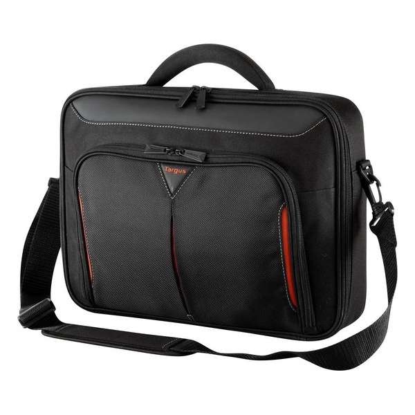 Targus Classic+ Laptoptas / 15-15,6 Inch / Zwart/Rood