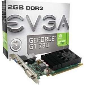 EVGA 02G-P3-2732-KR videokaart NVIDIA GeForce GT 730 2 GB GDDR3