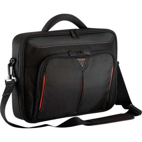 Targus Classic Laptoptas / 13-14,3 Inch / Zwart/Rood