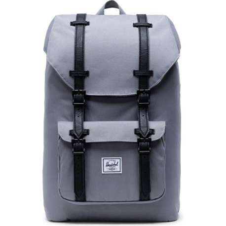 Herschel Supply Co. Little America Mid-Volume Rugzak 17 liter - Grey / Black