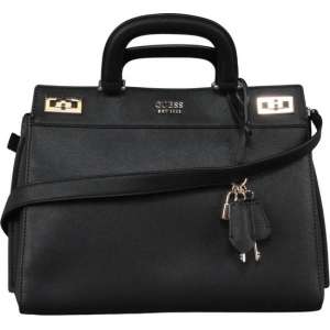 Guess - Katey Luxury Satchel - Zwart - Vrouwen