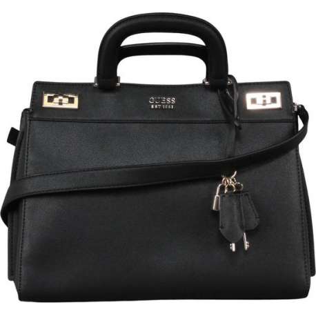 Guess - Katey Luxury Satchel - Zwart - Vrouwen