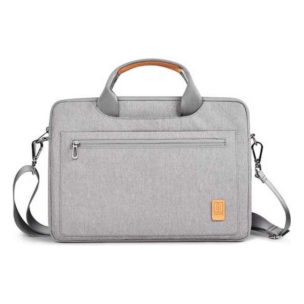 Apple Macbook Pro 15.4 inch Laptop Tas - Pioneer Waterafstotende laptoptas met schouderband - Grijs