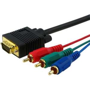 VGA naar RGB Kabel Lengte: 3 Meter