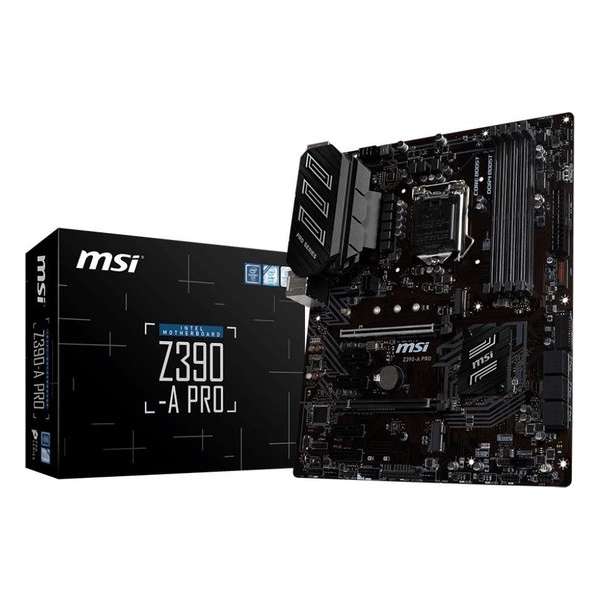 MSI Z390-A PRO moederbord LGA 1151 (Socket H4) ATX Intel Z390