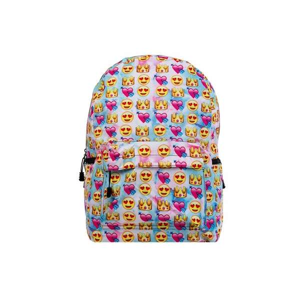 GoPa Rugzak kinderen | Schooltas | Rugtas | Hartje| Kroon | Emoji