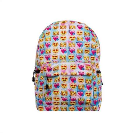 GoPa Rugzak kinderen | Schooltas | Rugtas | Hartje| Kroon | Emoji