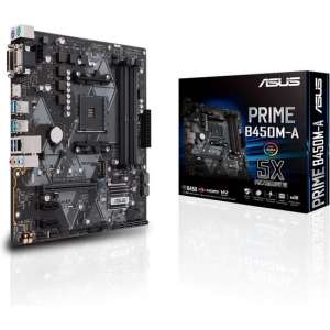 ASUS PRIME B450M-A Socket AM4 micro ATX AMD B450