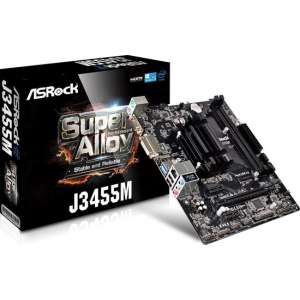 Asrock J3455M NA (geïntegreerde CPU) Micro ATX