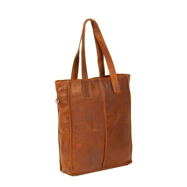 Justified Schoudertas Dames Shopper Cognac