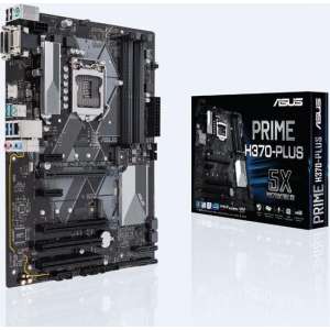 ASUS PRIME H370-PLUS moederbord LGA 1151 (Socket H4) ATX Intel® H370