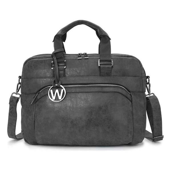 Wimona Eliana 2050 Dames Businesstas / Laptoptas - 15,4 inch - Zwart