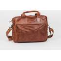 Bear Design Hugo Leren Laptoptas - 14 inch - Cognac