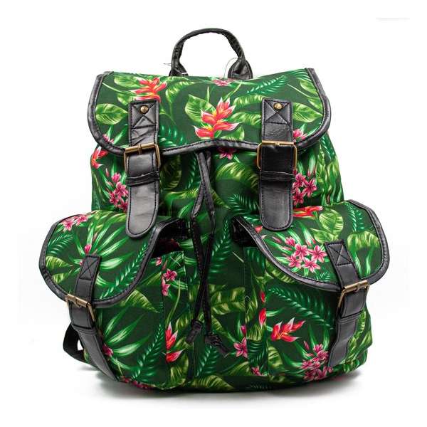 Rugzak jungle | kinder rugzak jongens voor school - rugtas meisje oerwoud - backpack schooltas - hoogte 40 cm