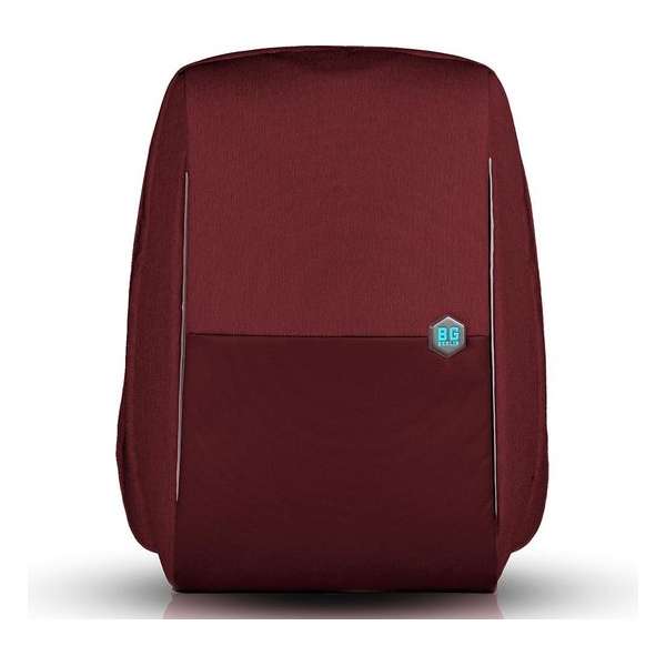 MetroBag Anti-diefstal Rugzak 17 inch laptopvak - Burgundy