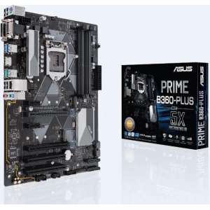 ASUS PRIME B360-PLUS moederbord LGA 1151 (Socket H4) ATX Intel® B360