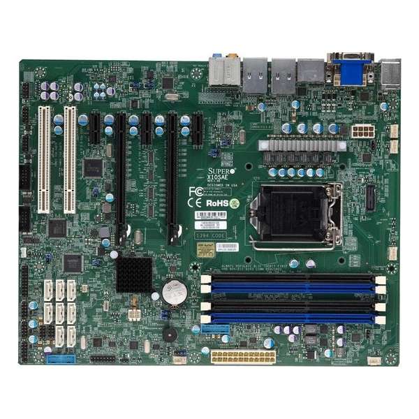 Supermicro X10SAE Intel C226 LGA 1150 (Socket H3) ATX server-/werkstationmoederbord