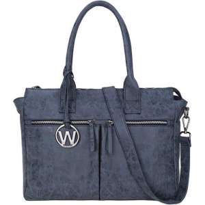 Wimona Catarina 2030 Schoudertas / Laptoptas - Blauw