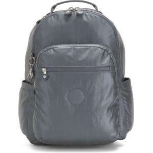 Kipling Seoul Rugzak - Steel Gr Metal