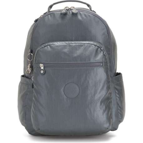 Kipling Seoul Rugzak - Steel Gr Metal