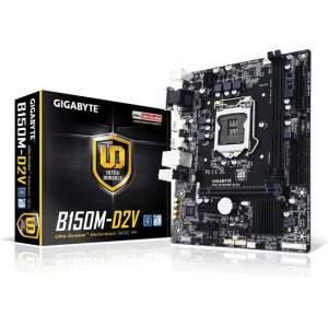 Gigabyte GA-B150M-D2V moederbord LGA 1151 (Socket H4) Micro ATX Intel® B150