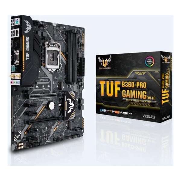 ASUS TUF B360-PRO GAMING (WI-FI) LGA 1151 (Socket H4) ATX Intel® B360