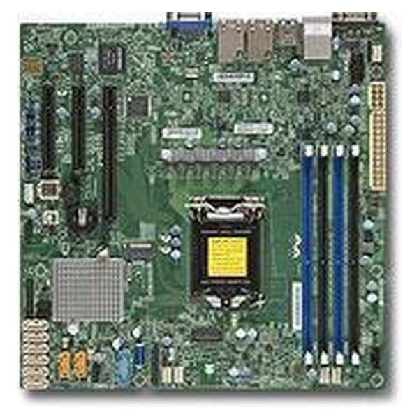 Supermicro X11SSH-F server-/werkstationmoederbord LGA 1151 (Socket H4) Micro ATX Intel® C236