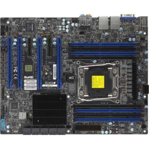 Supermicro X10SRA-F server-/werkstationmoederbord LGA 2011 (Socket R) ATX Intel® C612