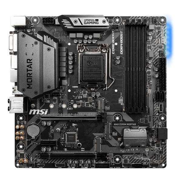 MSI MAG Z390M MORTAR moederbord LGA 1151 (Socket H4) Micro ATX Intel Z390