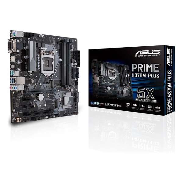 ASUS PRIME H370M-PLUS LGA 1151 (Socket H4) Micro ATX Intel® H370