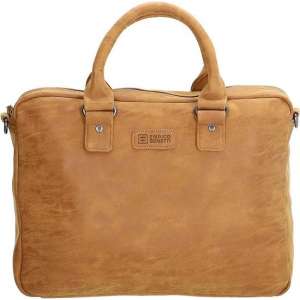 Enrico Benetti Madrid Laptoptas - 15,6 inch - Midden Bruin