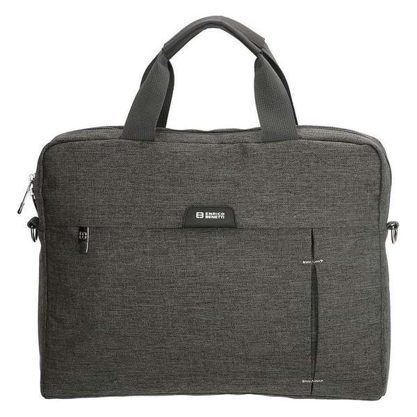 Enrico Benetti Sydney Laptoptas - 17,3 inch - Grey