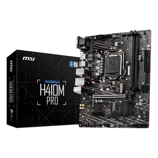 MSI H410M-PRO LGA 1200 micro ATX Intel H410