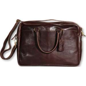 The Pearsons Business bag Heren Aktetas Bruin