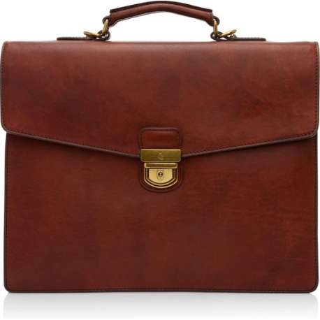 Castelijn & Beerens - Dutch Masterpiece Laptoptas 15,4” | cognac - Cognac