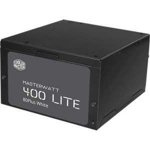 Cooler Master MasterWatt Lite power supply unit 400 W 20+4 pin ATX ATX Zwart